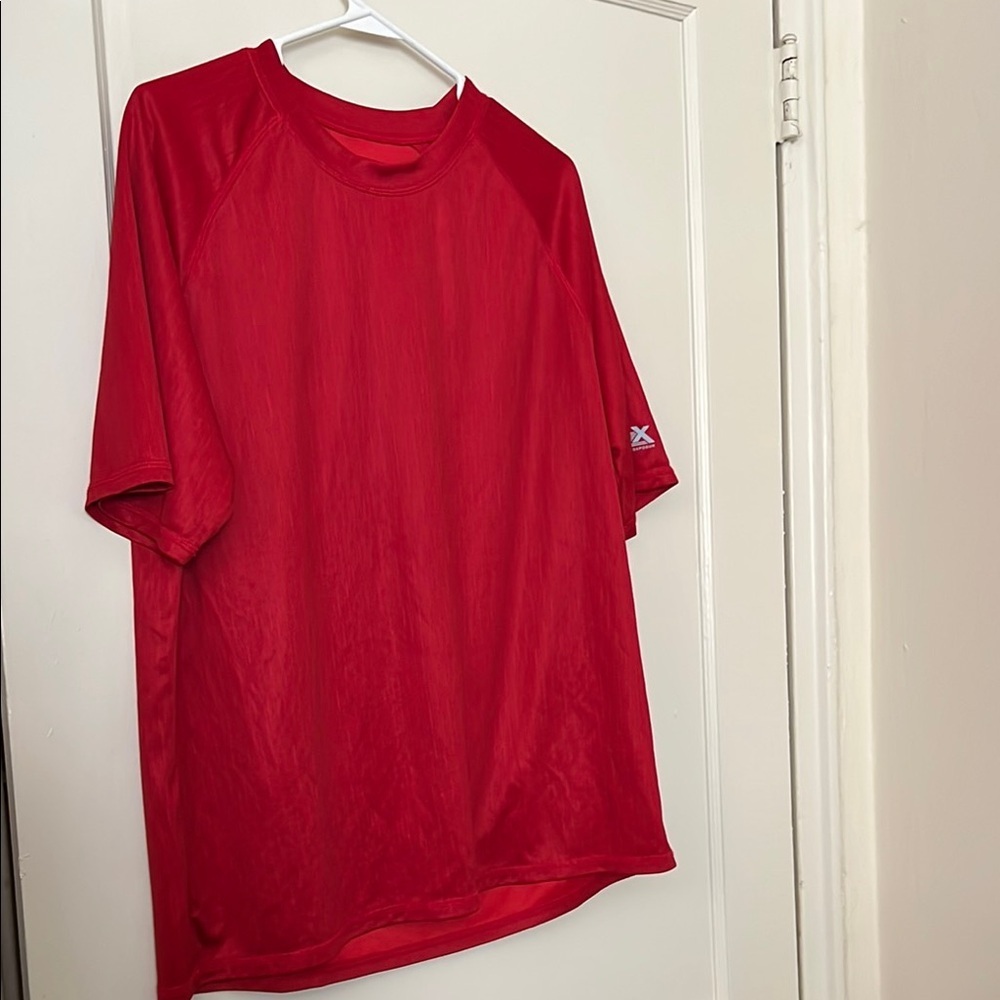 zeroxposur Red Athletic Men's Shirt size: XL